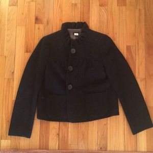 EUC J. Crew grey wool blazer